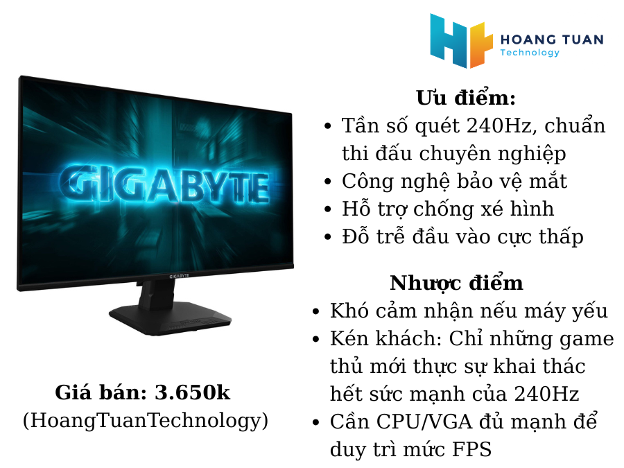 Giá linh kiện tăng cao, màn hình Gaming hạ nhiệt