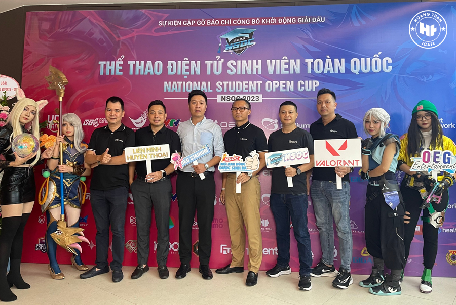 Họp báo công bố giải đấu thể thao điện tử sinh viên toàn quốc - NSOC 2023