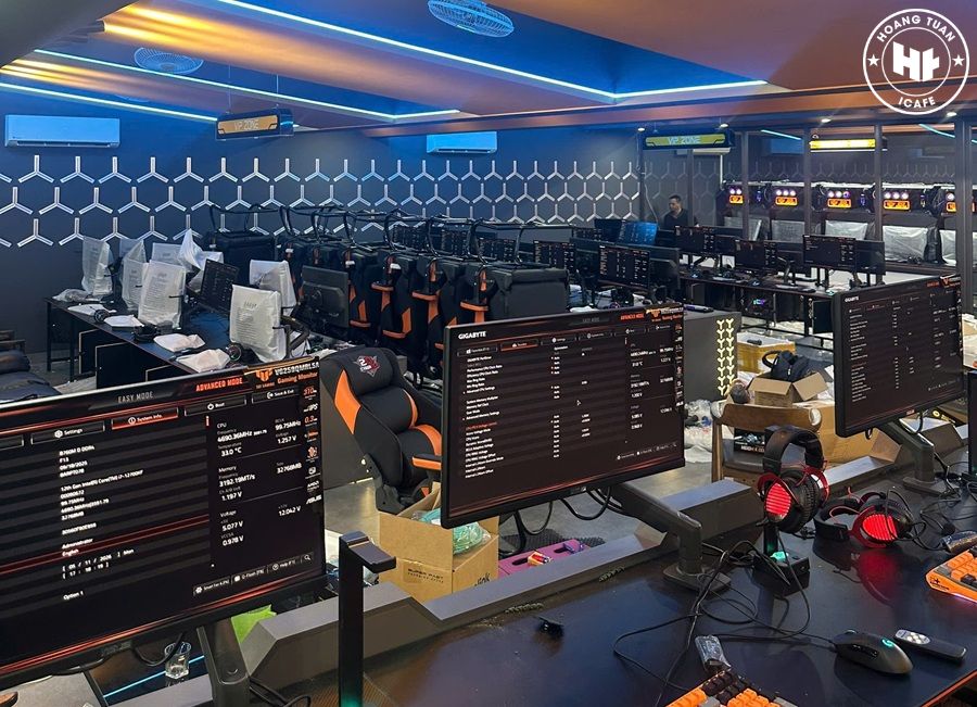 Lắp đặt 20 Cybergame – Hòa Bình: Phòng Game Lớn Chuẩn Esport 