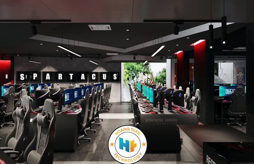 Thiết kế phòng net, cyber game đẹp - đạt chuẩn Esport